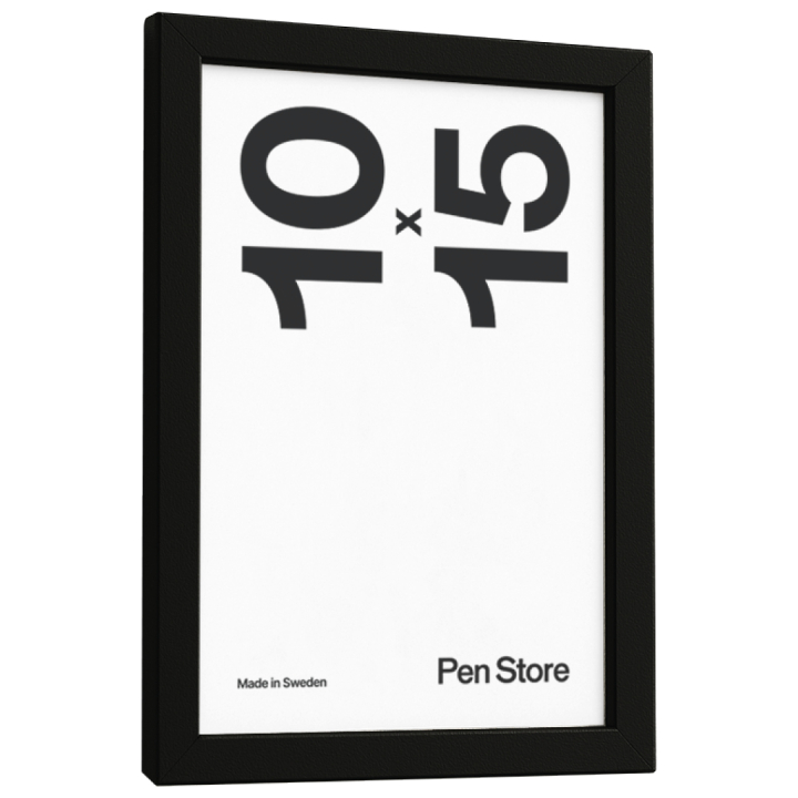 Träram Svart 10x15 cm i gruppen Skapande & Hobby / Organisera / Ramar / Svarta ramar hos Pen Store (135077)