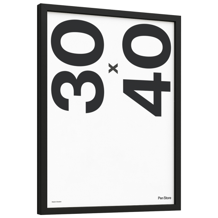 Träram Svart 30x40 cm i gruppen Skapande & Hobby / Organisera / Ramar / Svarta ramar hos Pen Store (135084)