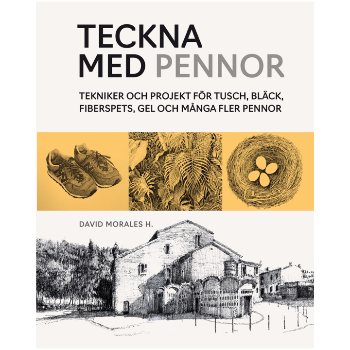 Teckna med pennor : tekniker och projekt i gruppen Skapande & Hobby / Böcker / Instruktionsböcker hos Pen Store (135369)