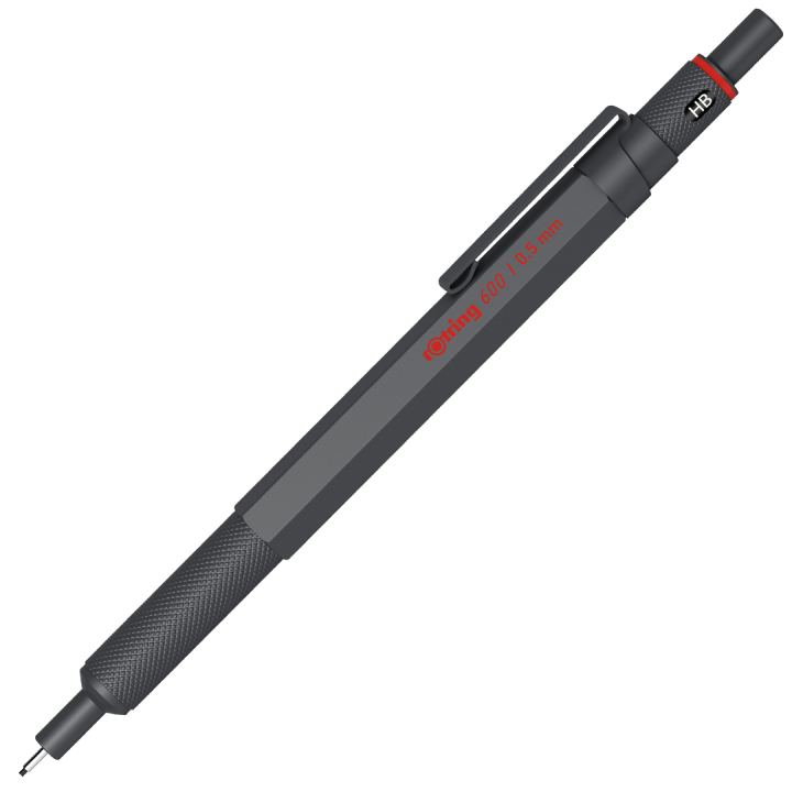 600 Stiftpenna 0,5 Dark Stone i gruppen Pennor / Skriva / Stiftpennor hos Pen Store (135424)