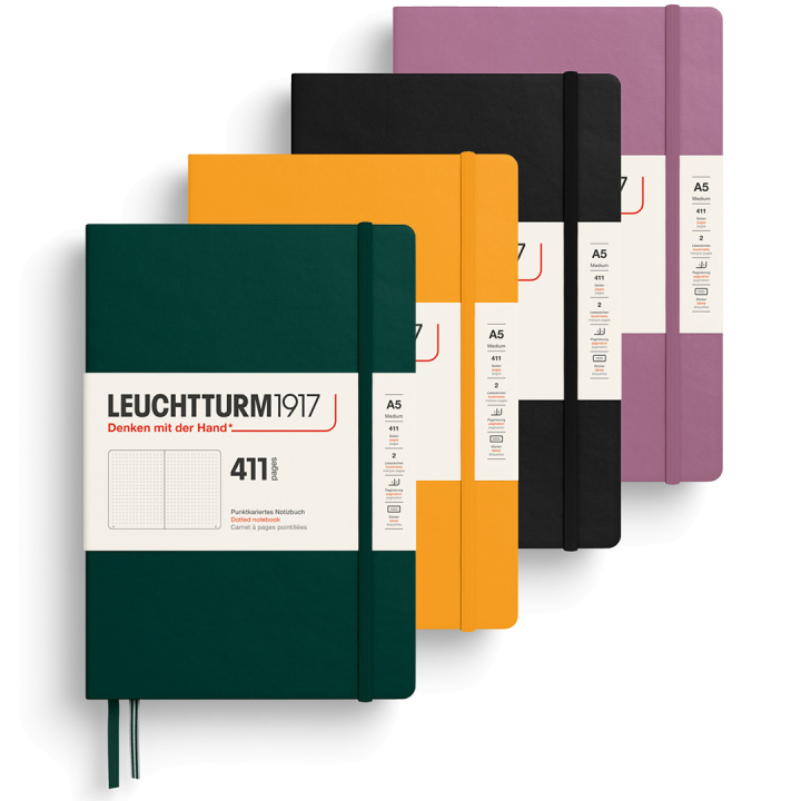 Notebook A5 Medium Expanded 411 Dotted i gruppen Papper & Block / Skriva och anteckna / Anteckningsböcker hos Pen Store (135498_r)