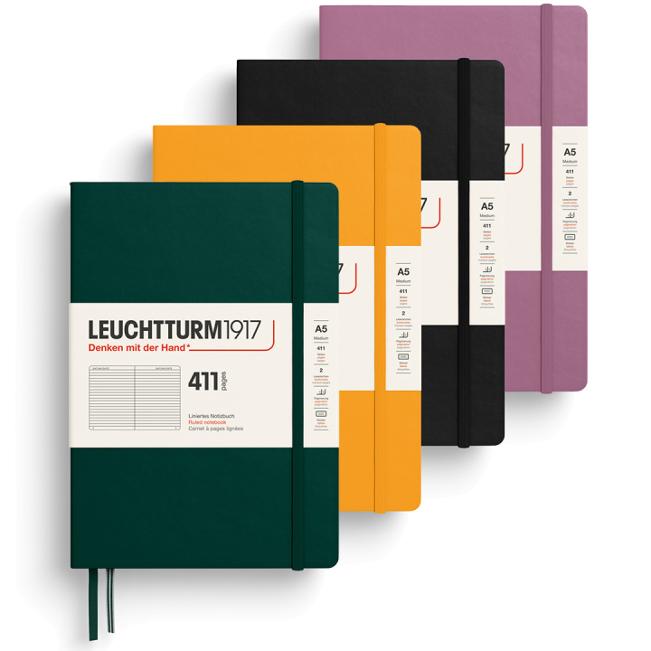 Notebook A5 Medium Expanded 411 Linjerad i gruppen Papper & Block / Skriva och anteckna / Anteckningsböcker hos Pen Store (135502_r)