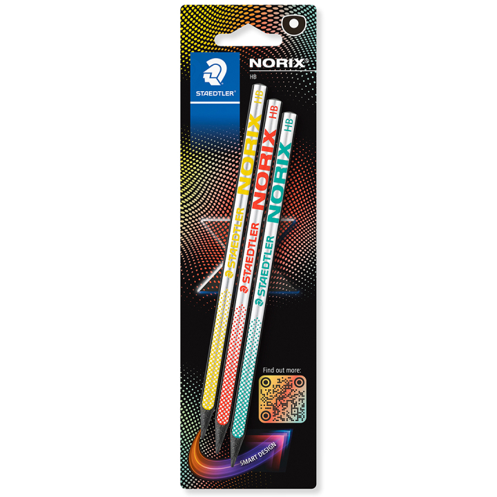 Blyerstpenna Norix 3-pack HB i gruppen Kids / Barnpennor / Skrivpennor för barn hos Pen Store (135510)