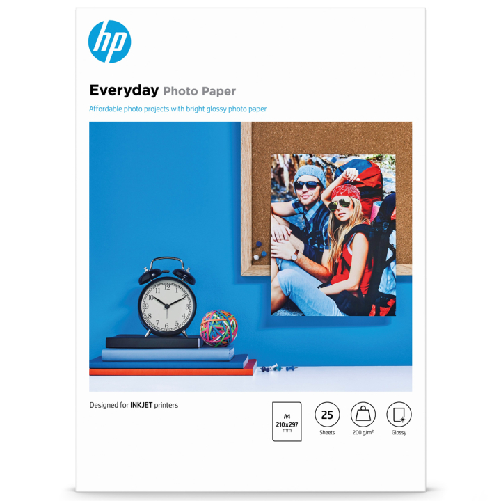Everyday Glossy Fotopapper A4 25-pack 200g i gruppen Skapande & Hobby / Organisera / Fotopapper hos Pen Store (135552)