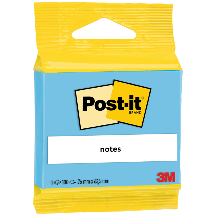 Post-it 63,5x76 Blå i gruppen Papper & Block / Skriva och anteckna / Post-it och notisblock hos Pen Store (135555)