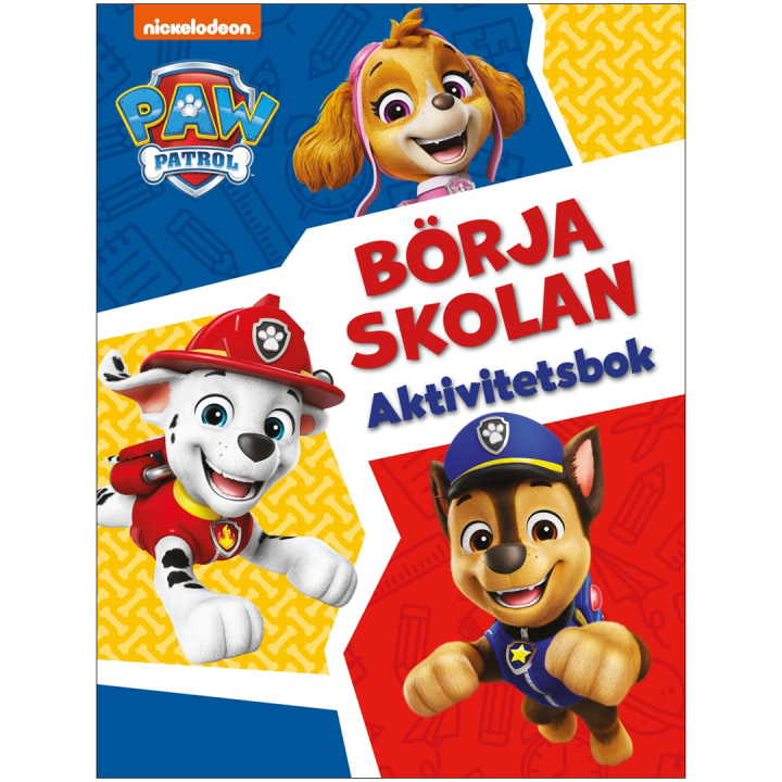 Paw Patrol Börja skolan : Aktivitetsbok i gruppen Kids / Barnpyssel och kreativitet / Målar- och pysselböcker / Pysselböcker hos Pen Store (135584)