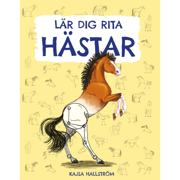 Lär dig rita hästar i gruppen Skapande & Hobby / Böcker / Målarböcker för barn hos Pen Store (135624)