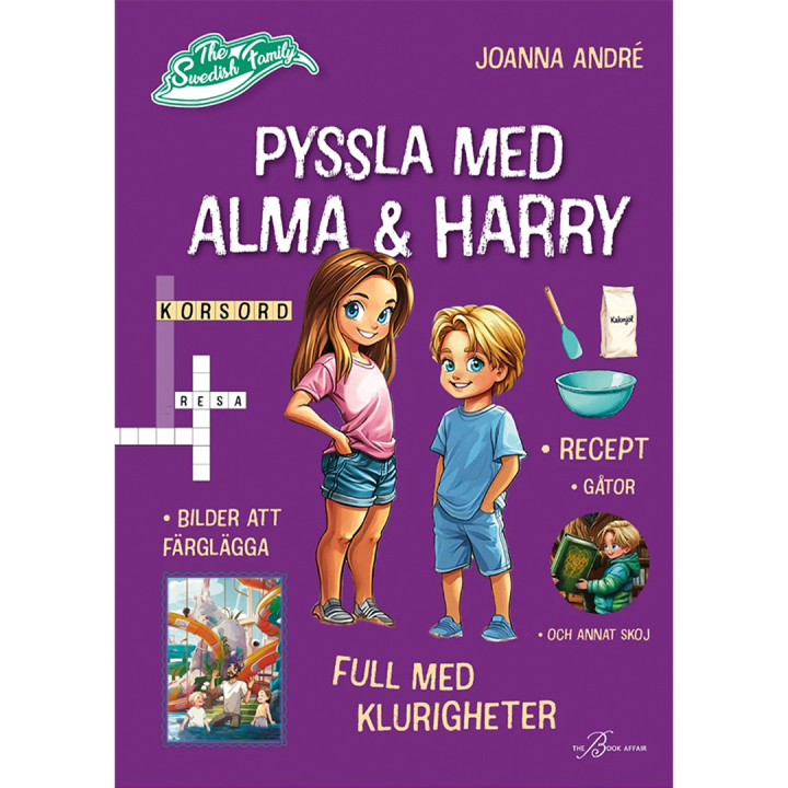 Pyssla med Alma och Harry i gruppen Kids / Barnpyssel och kreativitet / Målar- och pysselböcker / Pysselböcker hos Pen Store (135662)