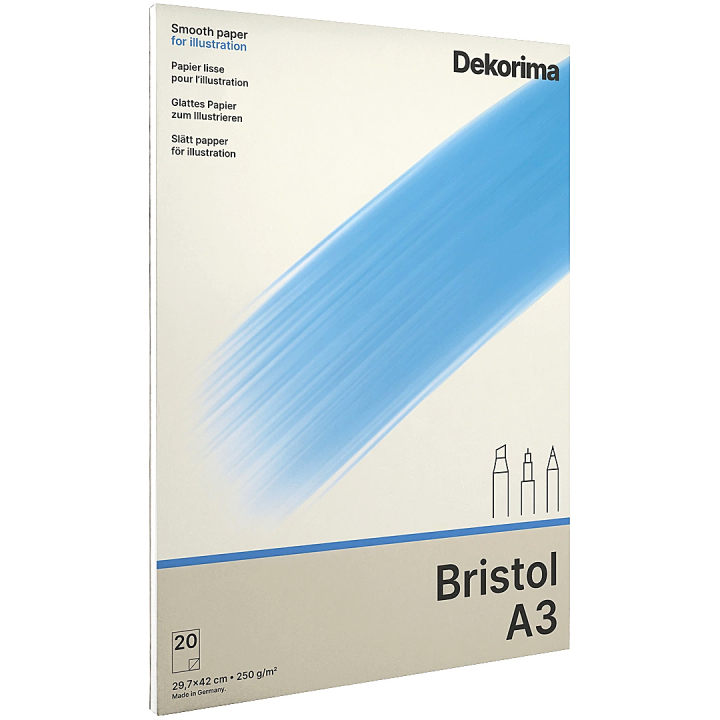 Bristol Paper A3 i gruppen Papper & Block / Konstnärsblock / Rit- och skissblock hos Pen Store (135670)