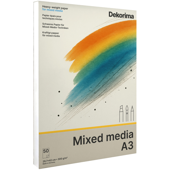 Mixed Media Pad A3 i gruppen Papper & Block / Konstnärsblock / Mixed media-block hos Pen Store (135675)