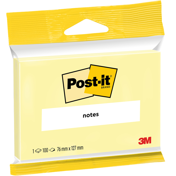 Post-it 76x127 Gul i gruppen Papper & Block / Skriva och anteckna / Post-it och notisblock hos Pen Store (135695)