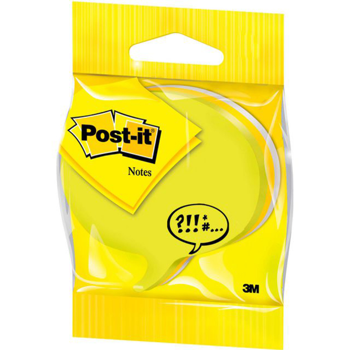 Post-it 70x70 Gul/Vit Pratbubbla i gruppen Papper & Block / Skriva och anteckna / Post-it och notisblock hos Pen Store (135709)
