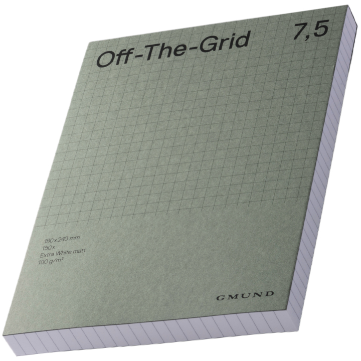 Off-The-Grid 7,5 - Forest i gruppen Papper & Block / Skriva och anteckna / Skrivblock och häften hos Pen Store (135784)