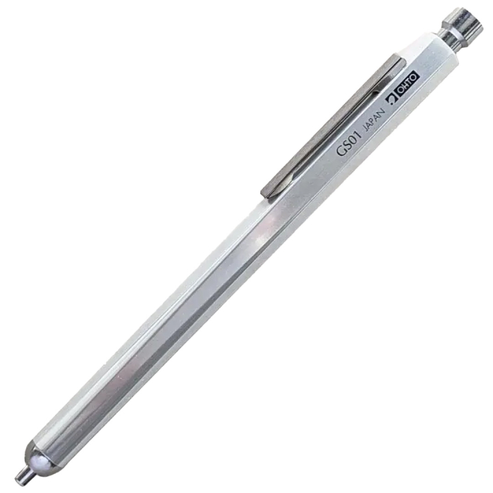 GS01 Gel Roller 0,7 mm Silver i gruppen Pennor / Skriva / Gelpennor hos Pen Store (135826)
