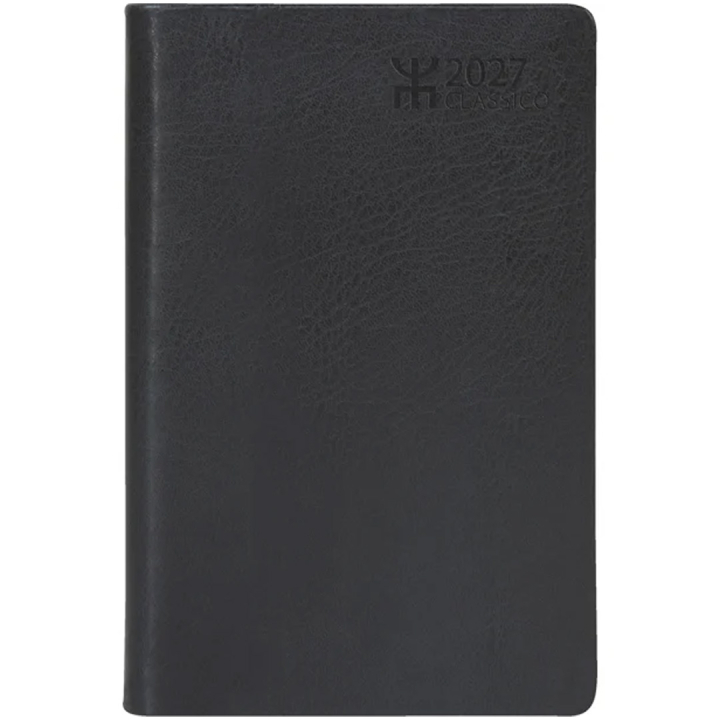 Kalender Classico Svart Konstläder i gruppen Papper & Block / Kalendrar och almanackor / 12-månaderskalendrar hos Pen Store (135866)