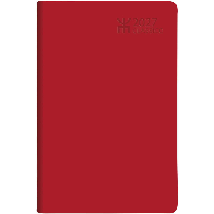 Kalender Classico Röd i gruppen Papper & Block / Kalendrar och almanackor / 12-månaderskalendrar hos Pen Store (135867)
