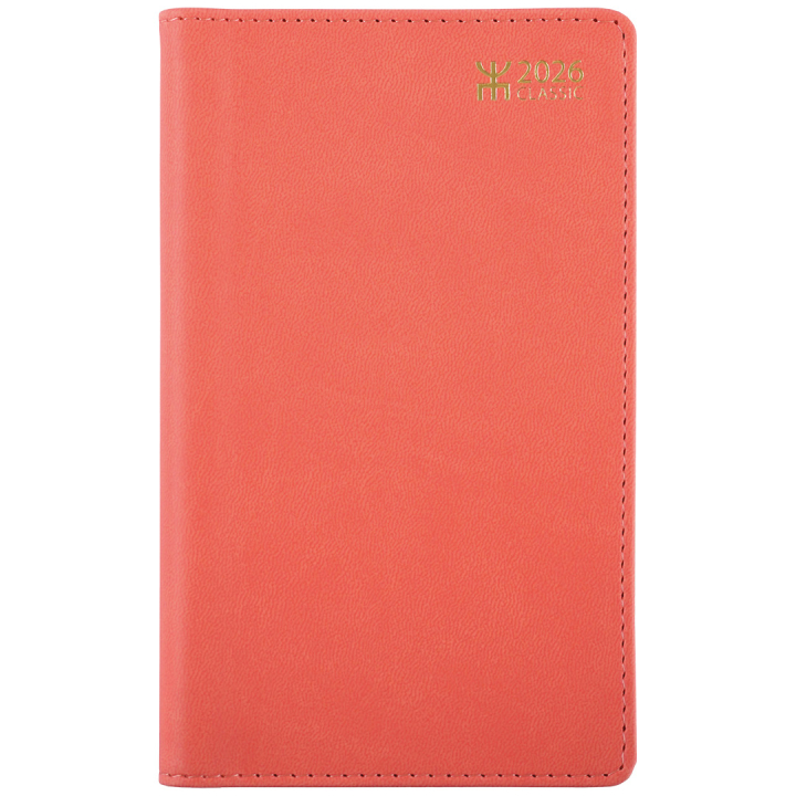 Kalender Classic Corall Konstläder i gruppen Papper & Block / Kalendrar och almanackor hos Pen Store (135876)