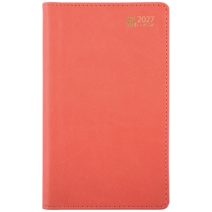 Kalender Classic Corall Konstläder i gruppen Papper & Block / Kalendrar och almanackor / 12-månaderskalendrar hos Pen Store (135876)