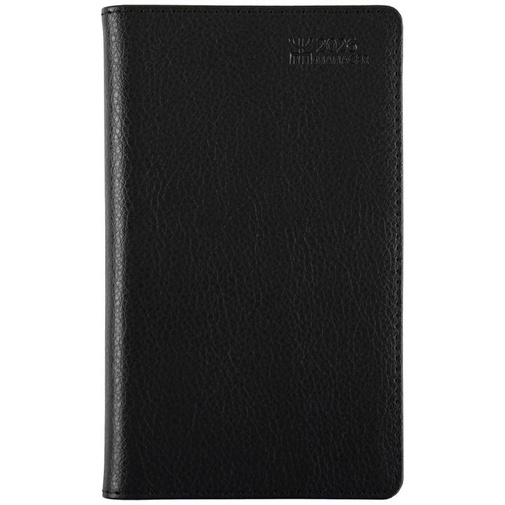 Kalender Manager Svart Skinn i gruppen Papper & Block / Kalendrar och almanackor hos Pen Store (135882)