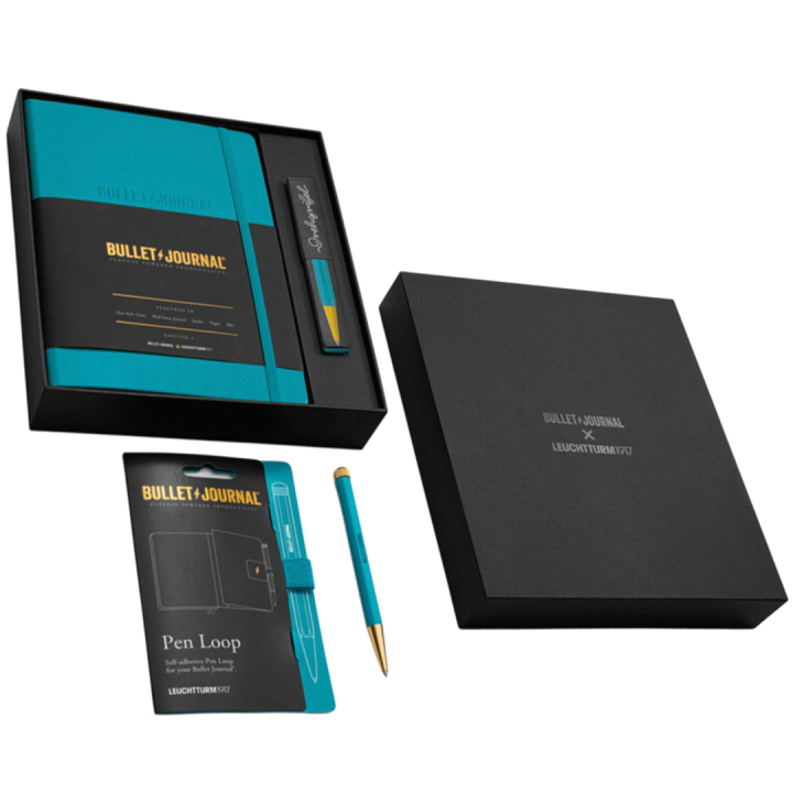 Bullet Journal Collectors Set Turquoise25 i gruppen Skapande & Hobby / Tekniker / Bullet Journaling hos Pen Store (136019)