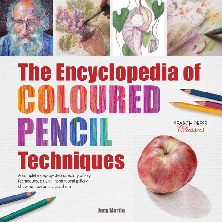 The Encyclopedia of Coloured Pencil Techniques i gruppen Skapande & Hobby / Böcker / Instruktionsböcker hos Pen Store (136298)