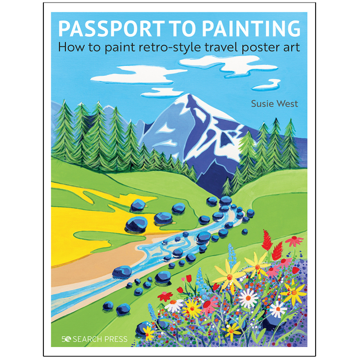 Passport to Painting i gruppen Skapande & Hobby / Böcker / Instruktionsböcker hos Pen Store (136311)