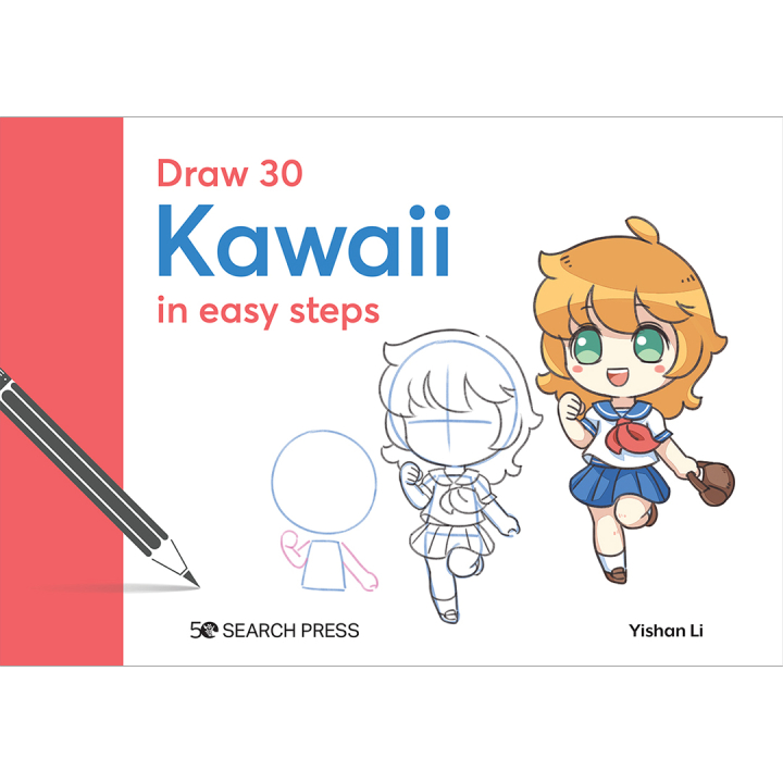 Draw 30: Kawaii i gruppen Skapande & Hobby / Böcker / Instruktionsböcker hos Pen Store (136323)