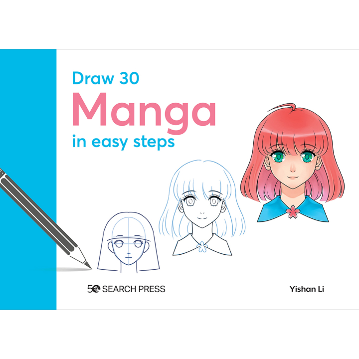 Draw 30: Manga i gruppen Skapande & Hobby / Böcker / Inspirationsböcker hos Pen Store (136324)