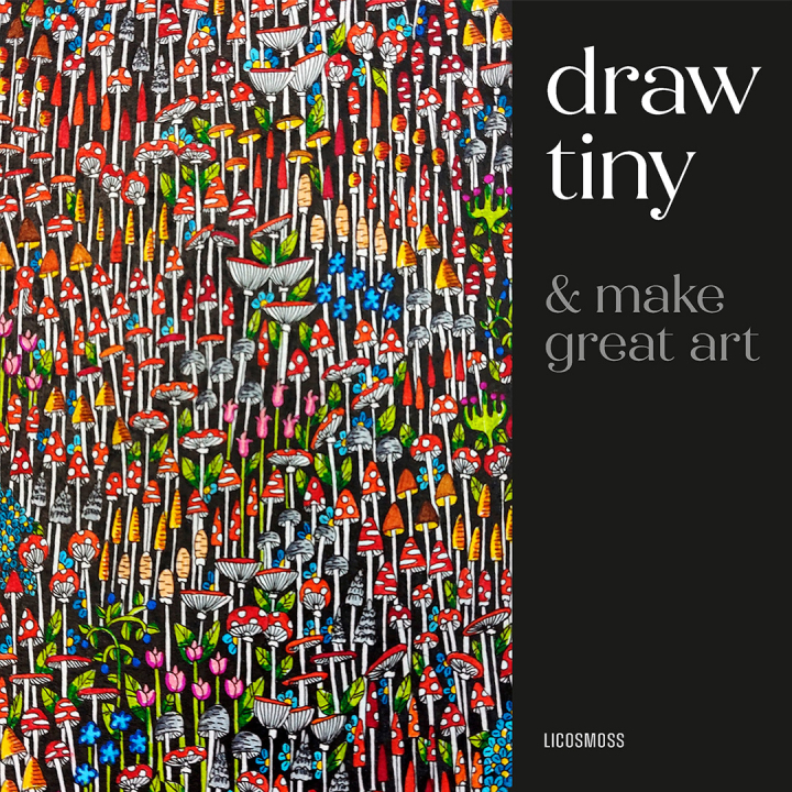 Draw Tiny & Make Great Art i gruppen Skapande & Hobby / Böcker / Inspirationsböcker hos Pen Store (136335)