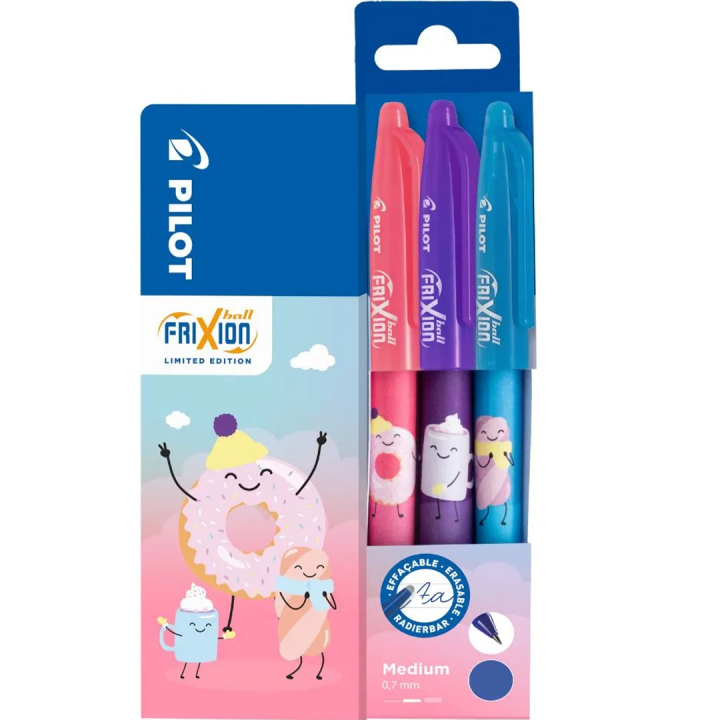 FriXion Ball Fancy 0.7 3-pack i gruppen Pennor / Skriva / Gelpennor hos Pen Store (136349)
