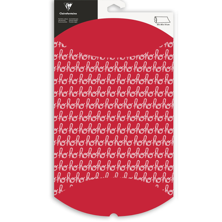 Gift pocket 30x40cm Hohoho i gruppen Skapande & Hobby / Högtider och säsong / Inslagning hos Pen Store (136361)