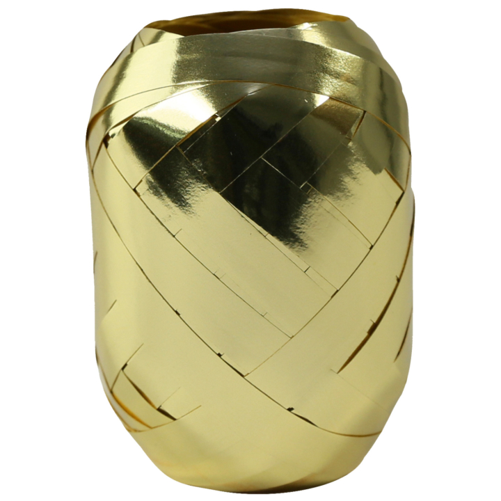 Presentband Metallic 10m x 7 mm Guld i gruppen Skapande & Hobby / Högtider och säsong / Inslagning hos Pen Store (136411)