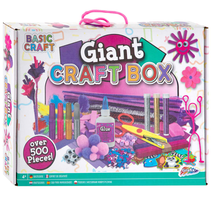 Giant Craft Box Pink i gruppen Kids / Barnpyssel och kreativitet / Pyssellådor hos Pen Store (136608)