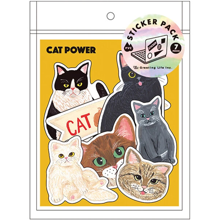Sticker pack Kahoko Cat i gruppen Skapande & Hobby / Skapa / Stickers hos Pen Store (136612)