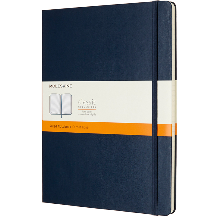 Classic Hard Cover Notebook XL Blue i gruppen Produktserier / Moleskine Classic Notebook hos Pen Store (136824_r)