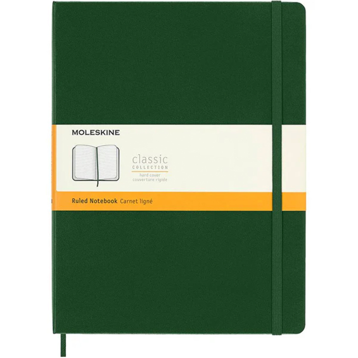 Classic Hard Cover Notebook XL Myrtle Green i gruppen Papper & Block / Skriva och anteckna / Anteckningsböcker hos Pen Store (136841_r)