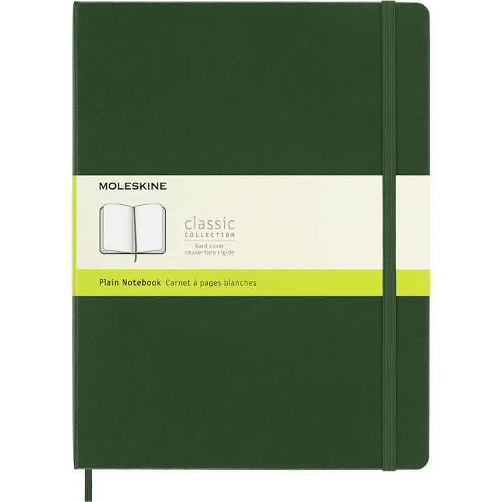 Classic Hard Cover Notebook XL Myrtle Green i gruppen Papper & Block / Skriva och anteckna / Anteckningsböcker hos Pen Store (136841_r)