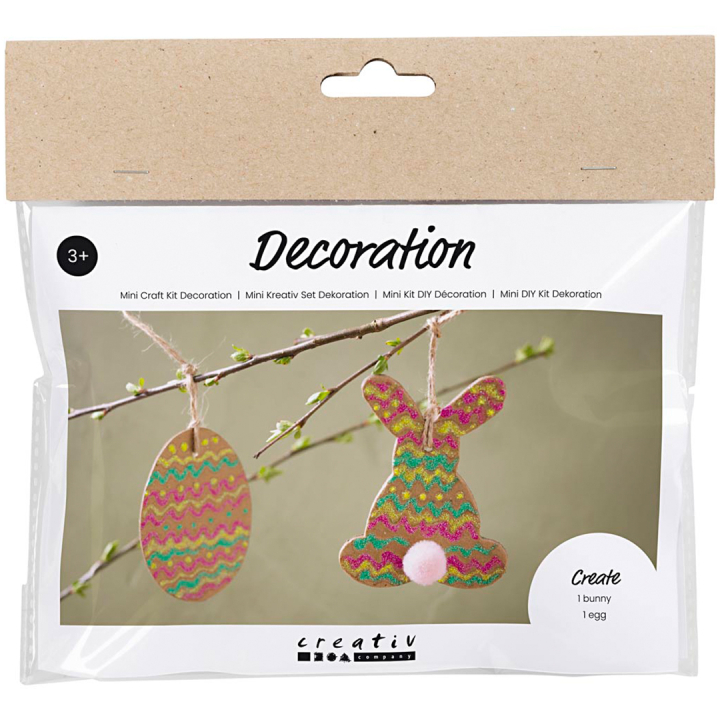Mini DIY Kit Dekoration Ägg & Kanin i gruppen Kids / Högtider / säsong för barn / Barnens Påsk hos Pen Store (136978)
