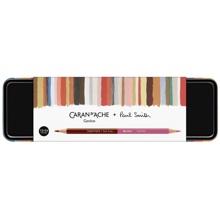 Bicolor Paul Smith 12-set + Brush i gruppen Pennor / Konstnärspennor / Akvarellpennor hos Pen Store (137004)