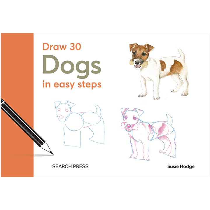Draw 30: Dogs i gruppen Skapande & Hobby / Böcker / Instruktionsböcker hos Pen Store (137213)