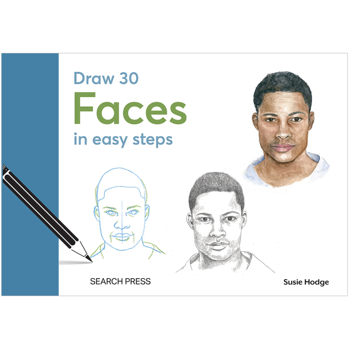 Draw 30: Faces i gruppen Skapande & Hobby / Böcker / Instruktionsböcker hos Pen Store (137214)