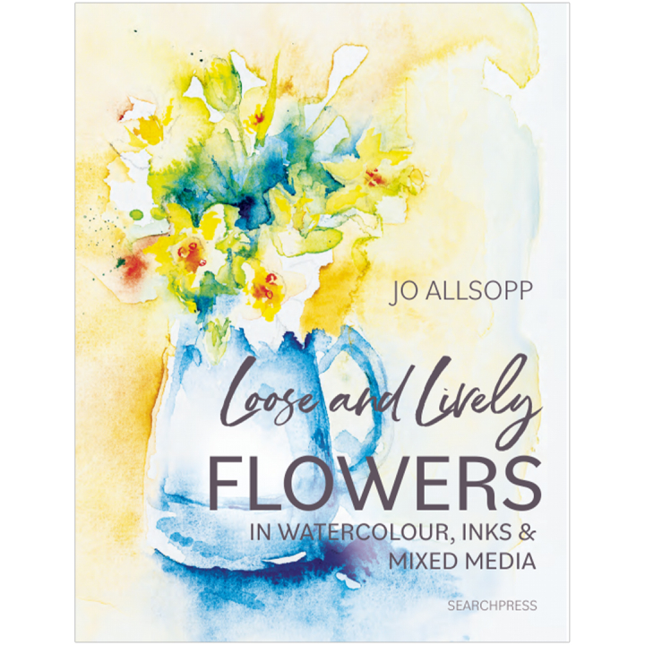 Loose and Lively Flowers in Watercolour, Inks & Mixed Media i gruppen Skapande & Hobby / Böcker / Inspirationsböcker hos Pen Store (137226)