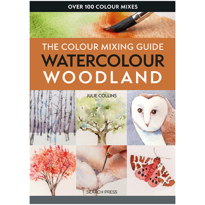 The Colour Mixing Guide: Watercolour Woodland i gruppen Skapande & Hobby / Böcker / Inspirationsböcker hos Pen Store (137236)