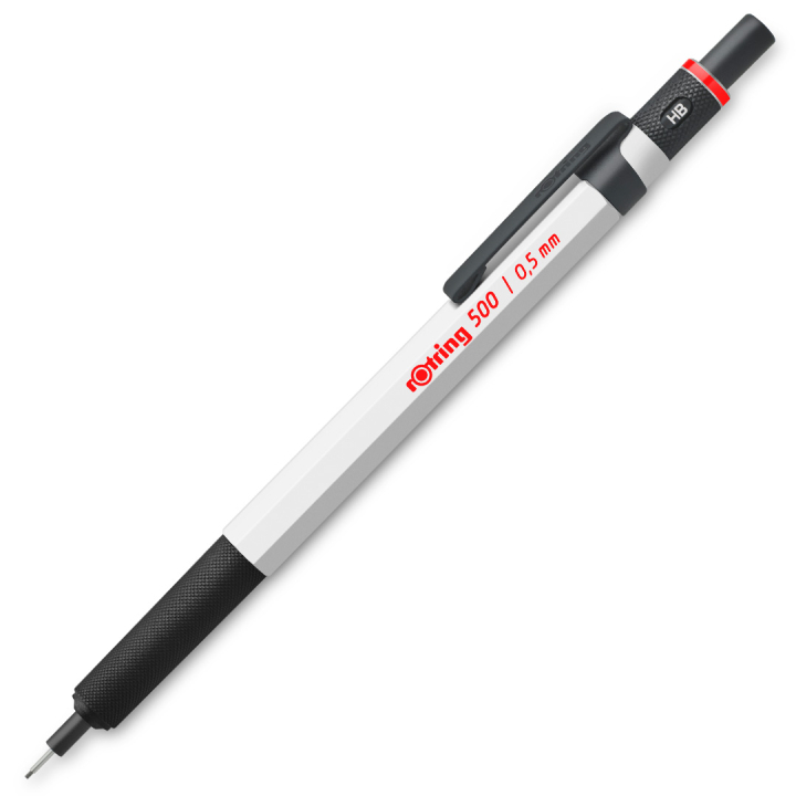 500 Stiftpenna 0.5 Vit i gruppen Pennor / Skriva / Stiftpennor hos Pen Store (137411)