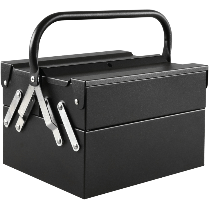 Toolbox Atena Black i gruppen Skapande & Hobby / Organisera / Förvaringslådor hos Pen Store (137545)
