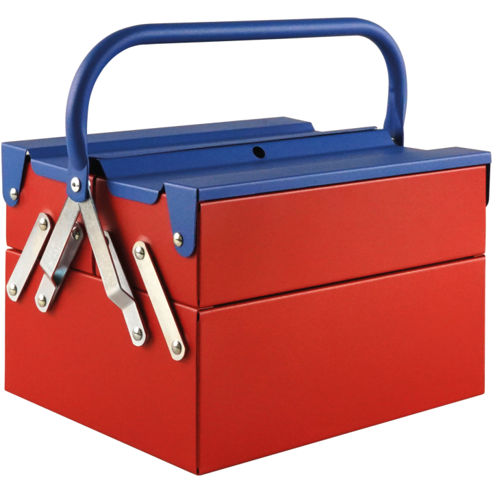Toolbox Atena Red/Blue i gruppen Skapande & Hobby / Organisera / Förvaringslådor hos Pen Store (137552)