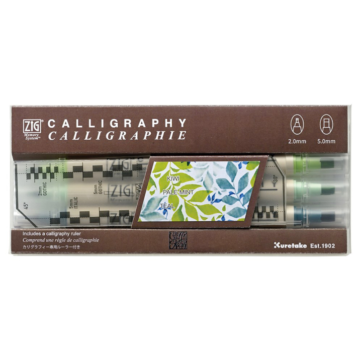 Kalligrafipennor 3-set #2 i gruppen Skapande & Hobby / Kalligrafi / Kalligrafipennor hos Pen Store (137571)