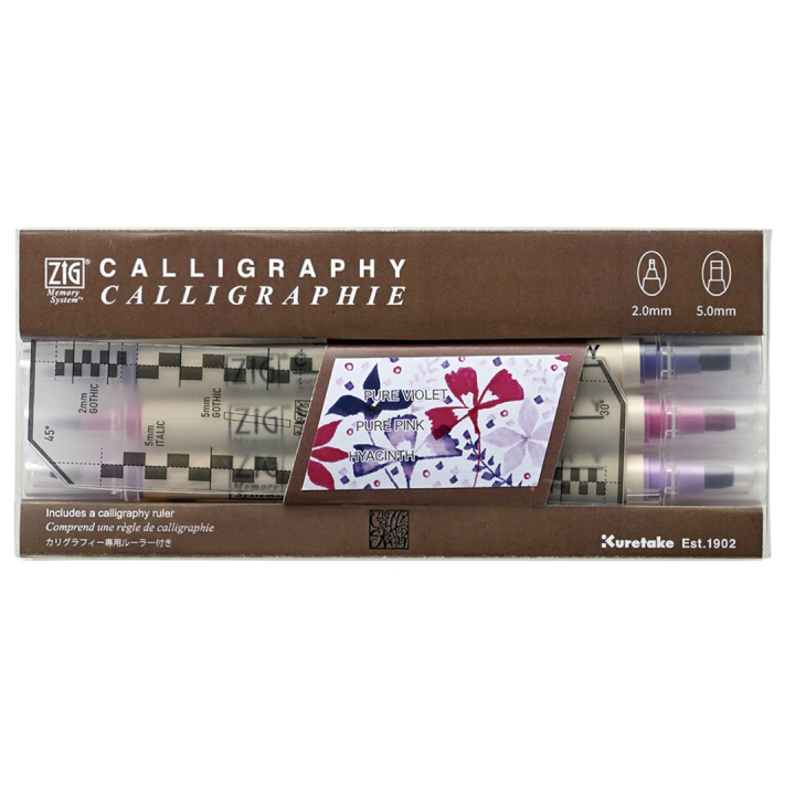 Kalligrafipennor 3-set #6 i gruppen Skapande & Hobby / Kalligrafi / Kalligrafipennor hos Pen Store (137575)