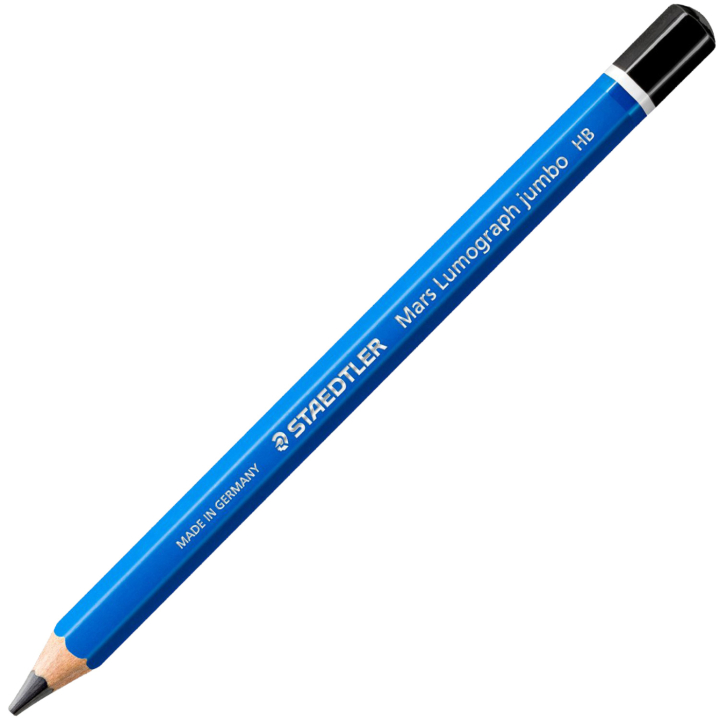 Blyertspenna Mars Lumograph Jumbo i gruppen Pennor / Skriva / Blyertspennor hos Pen Store (137592_r)