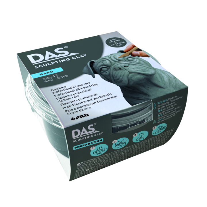 Modellera 230 g Grey Pot i gruppen Skapande & Hobby / Skapa / Modellera hos Pen Store (137644_r)